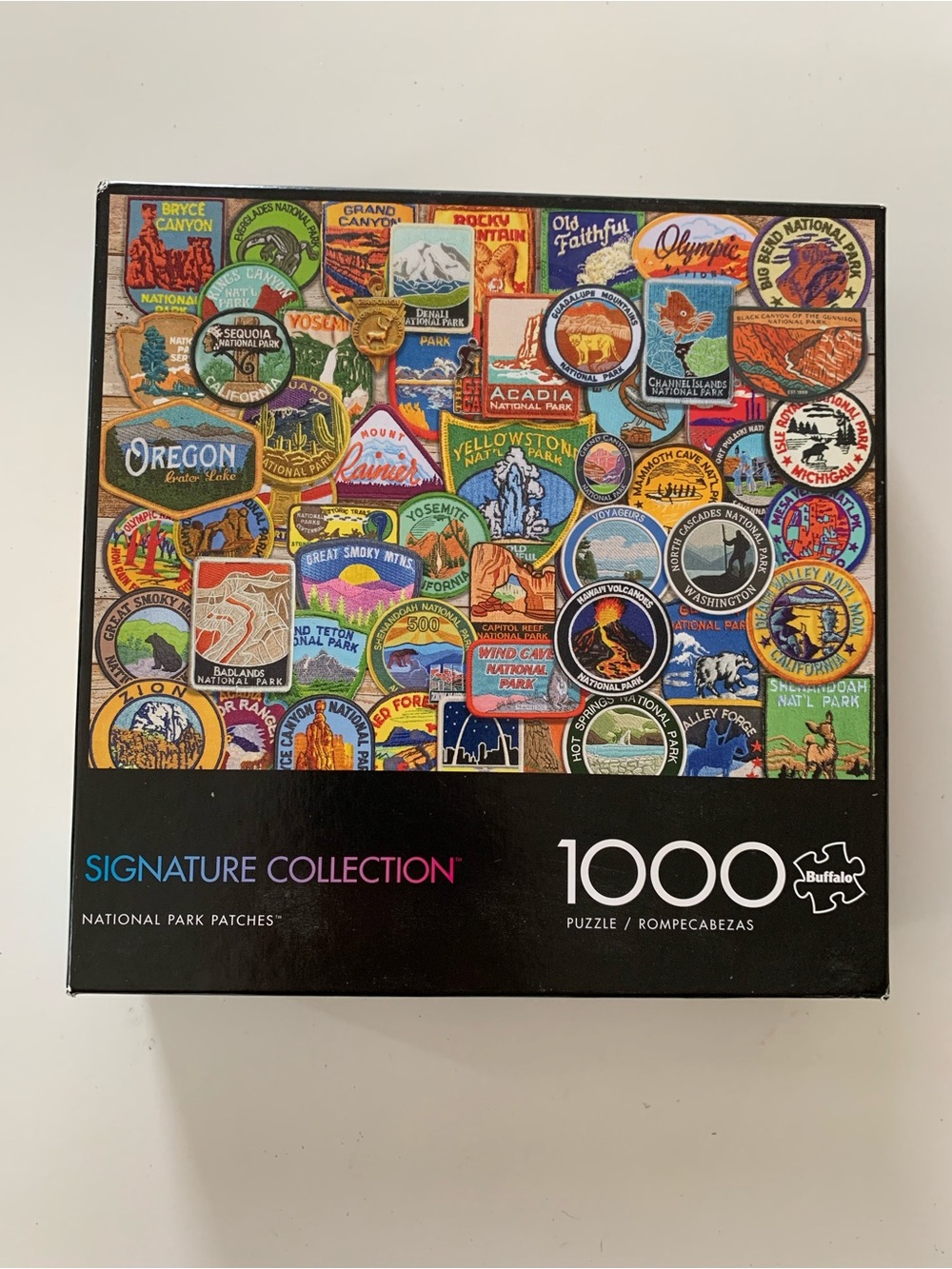 Buffalo Games Signature Collection National Park Patches 1000-Piece Puzzle